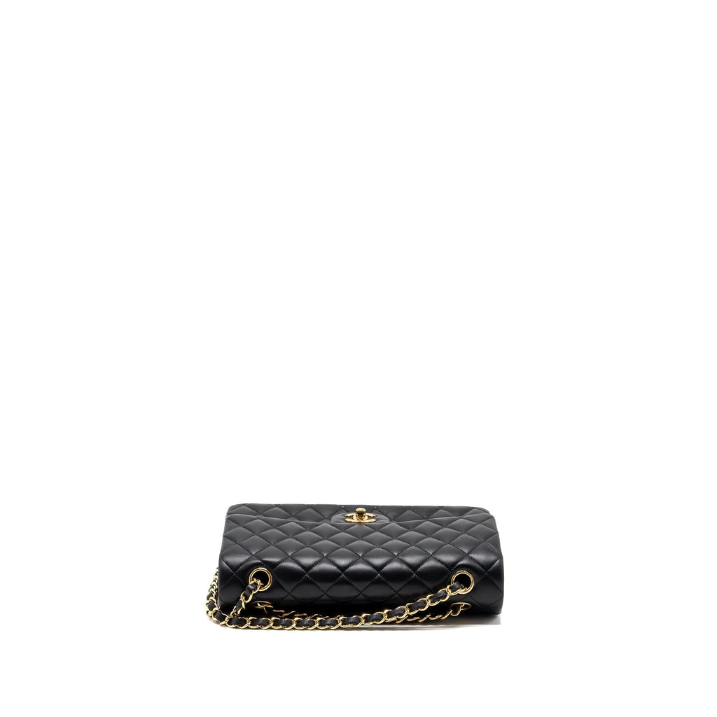 chanel-medium-classic-double-flap-bag-lambskin-black-ghw-5