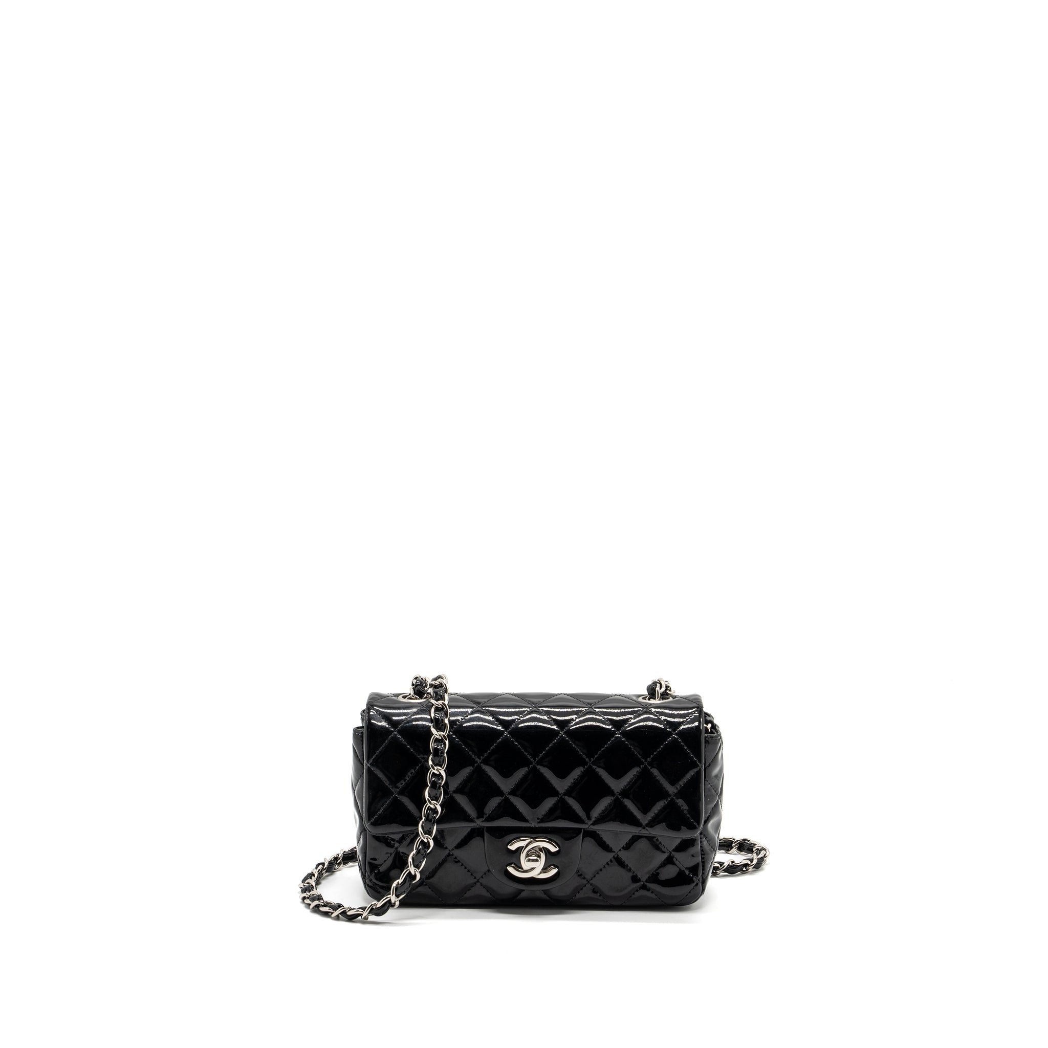 chanel-mini-rectangular-flap-bag-patent-black-shw