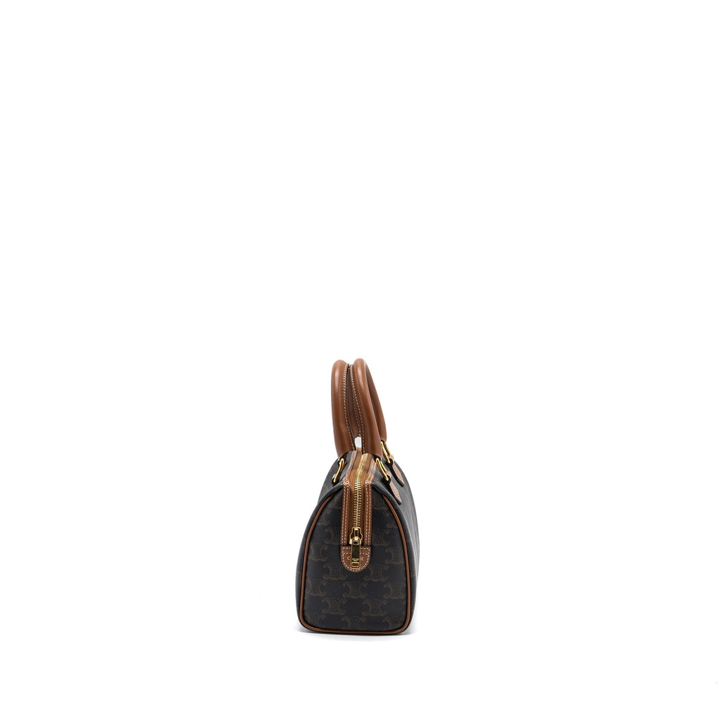 celine-small-boston-bag-triomphe-canvas-calfskin-tan-ghw