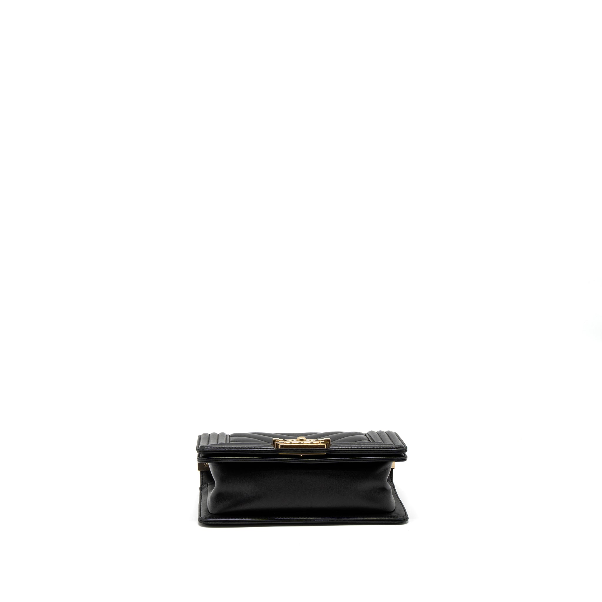 chanel-small-chevron-boy-bag-lambskin-black-ghw