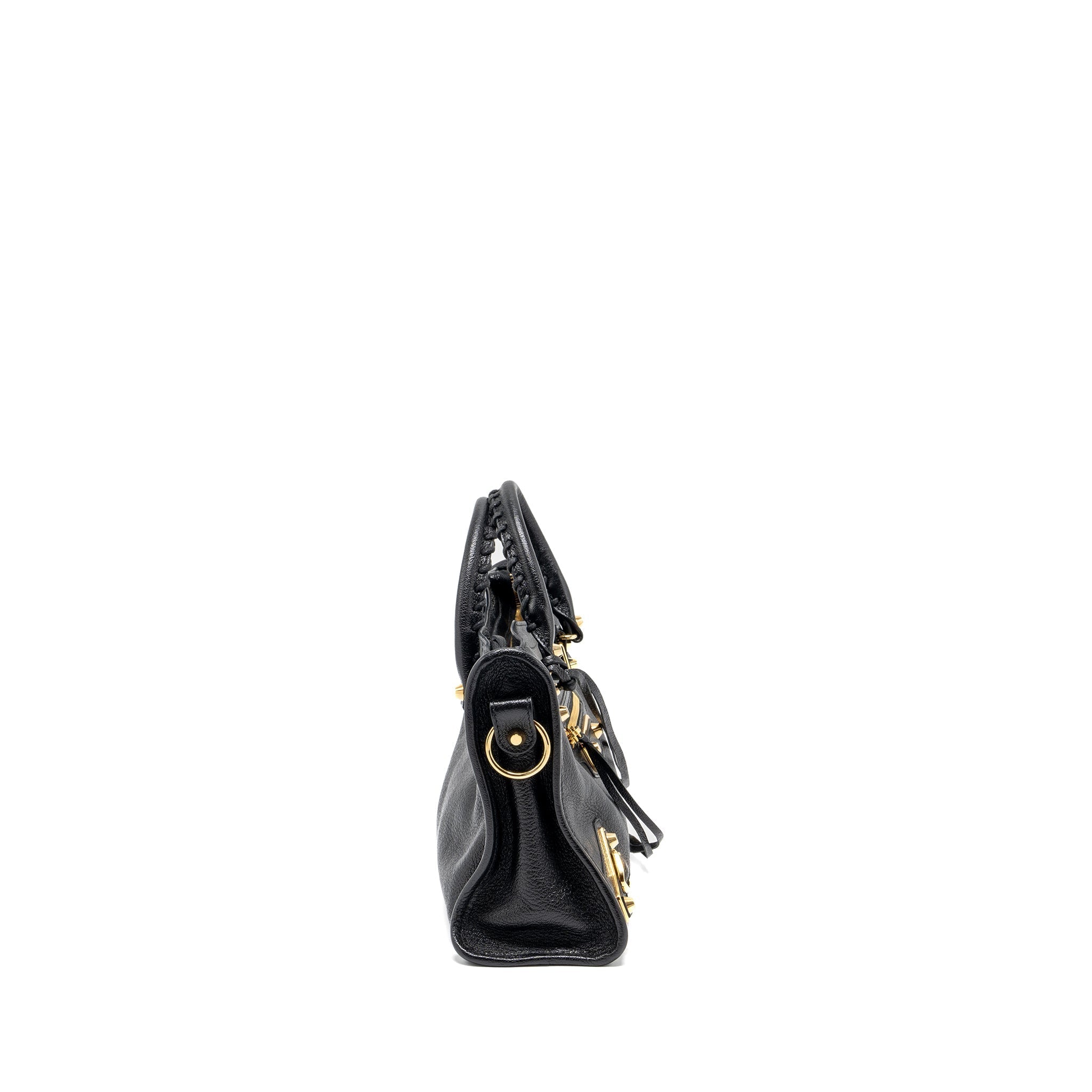 balenciaga-classic-city-bag-leather-black-ghw-1