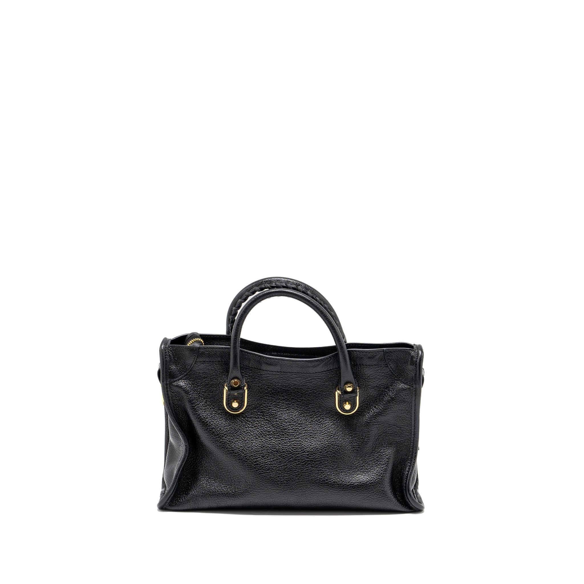 balenciaga-classic-city-bag-leather-black-ghw-1