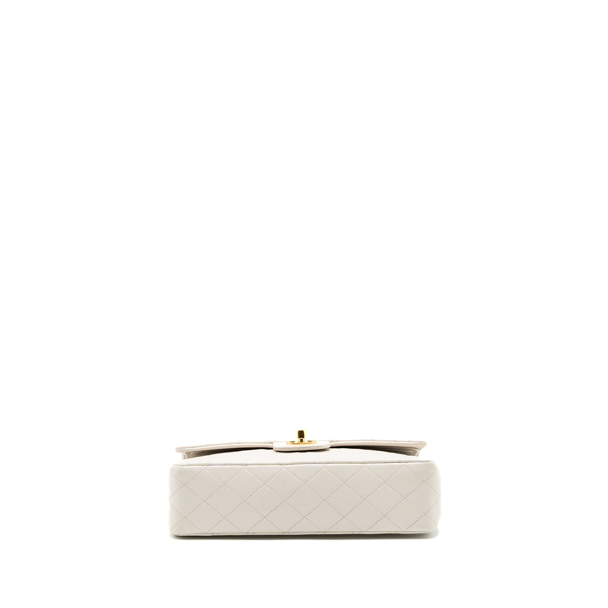 chanel-medium-classic-double-flap-bag-lambskin-white-ghw