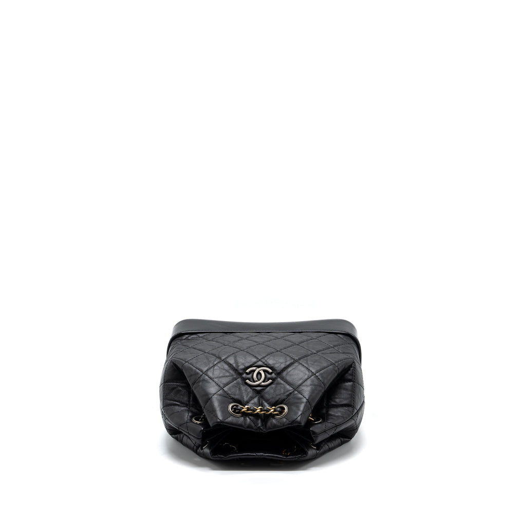chanel-small-gabrielle-backpack-aged-calfskin-black-multicolour-hardware
