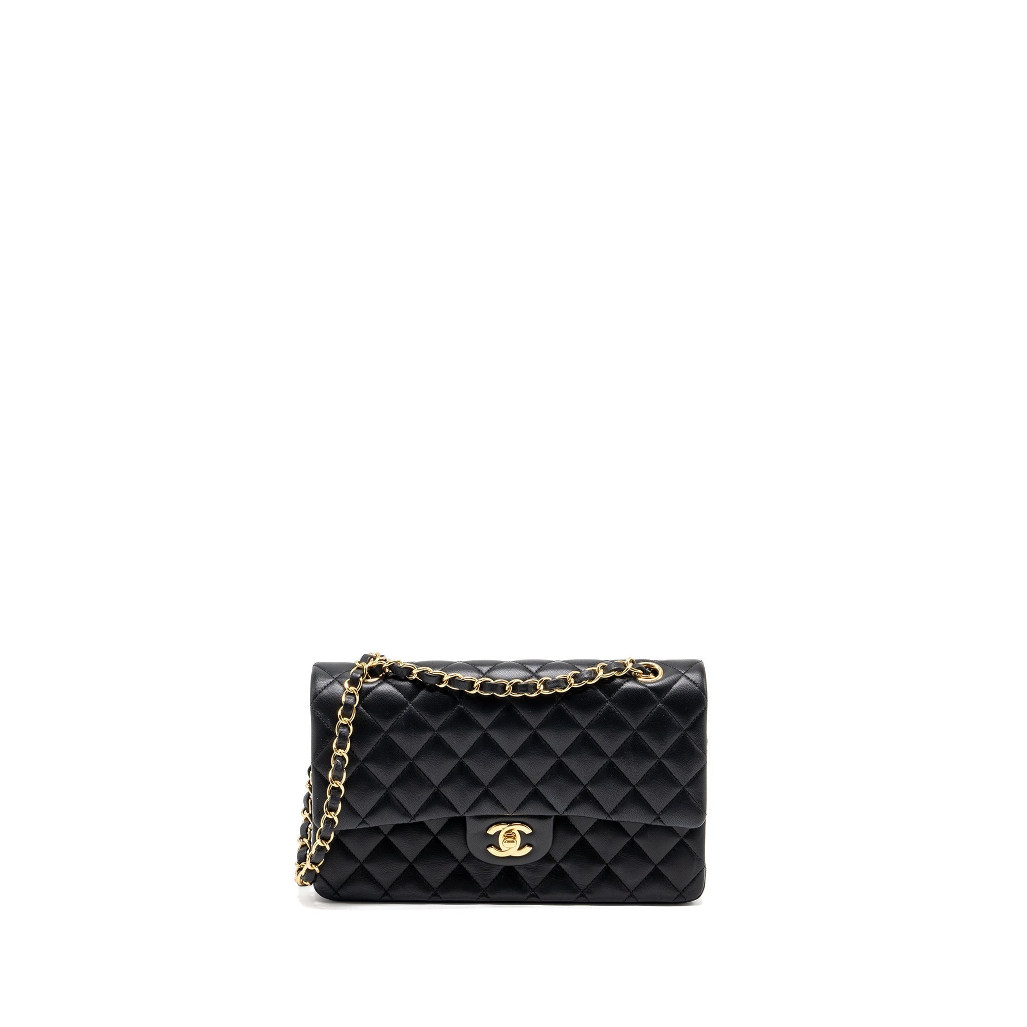 chanel-medium-classic-double-flap-bag-lambskin-black-ghw-5