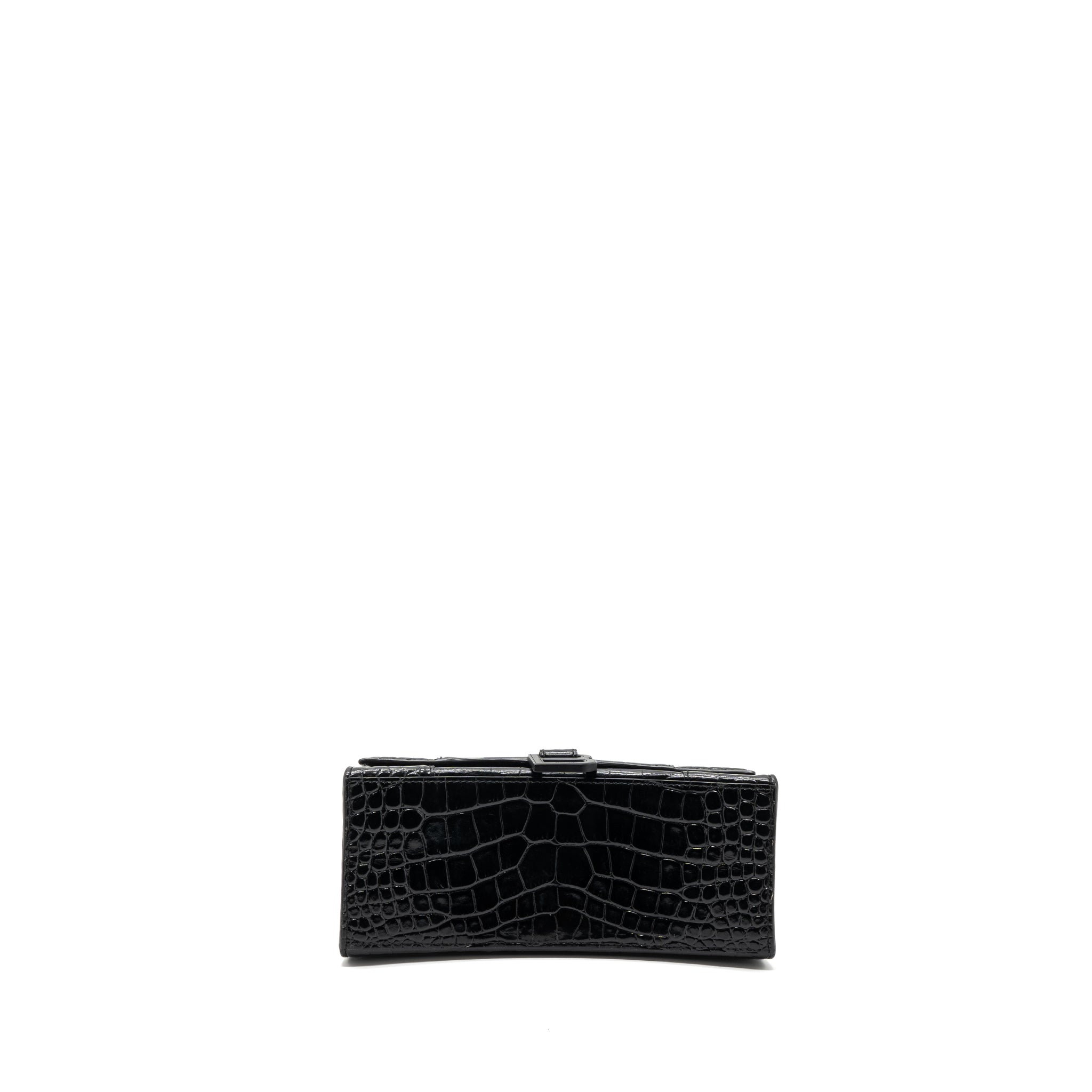 balenciaga-hourglass-s-croc-embossed-calfskin-so-black