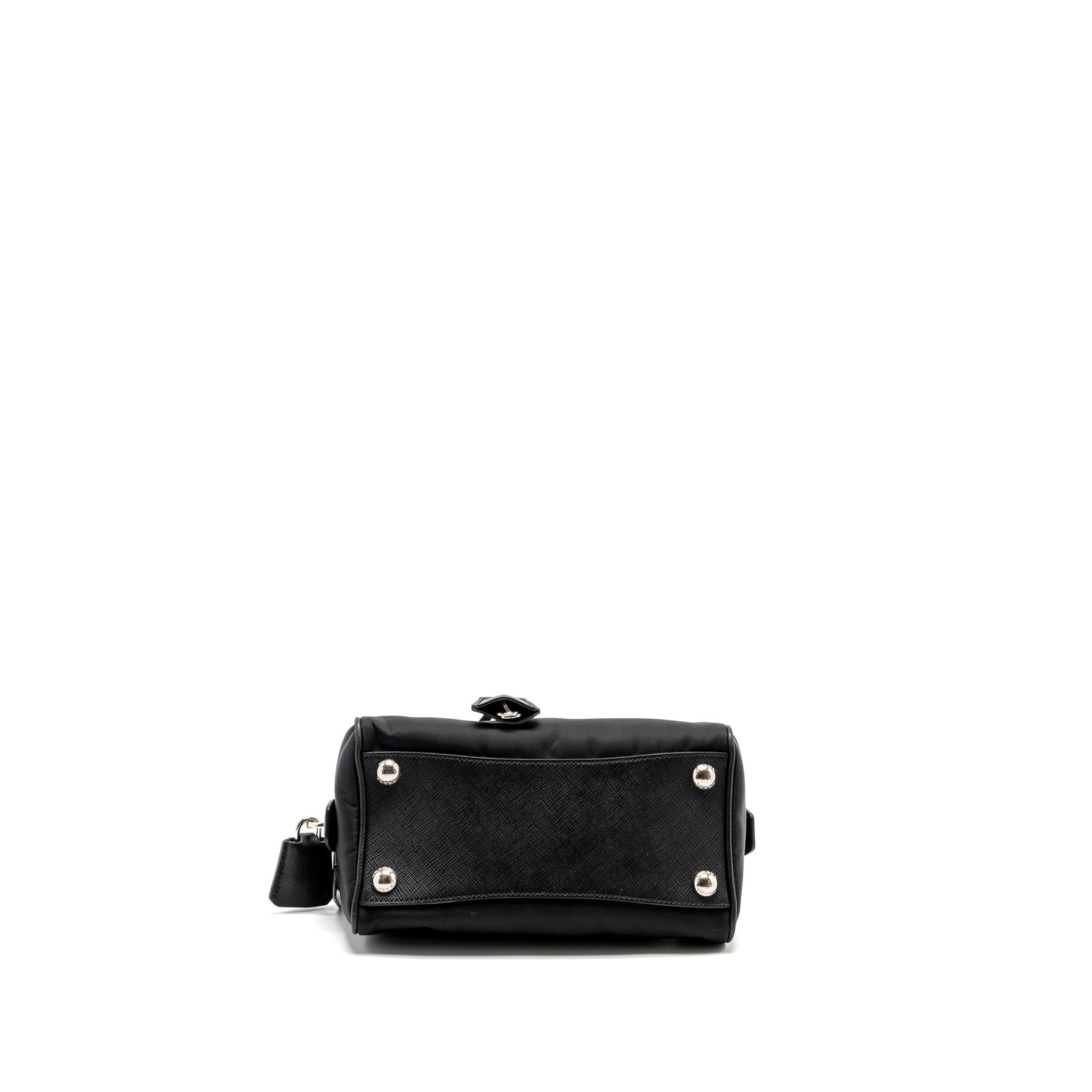 prada-top-handle-re-edition-2005-nylon-bag-black-shw