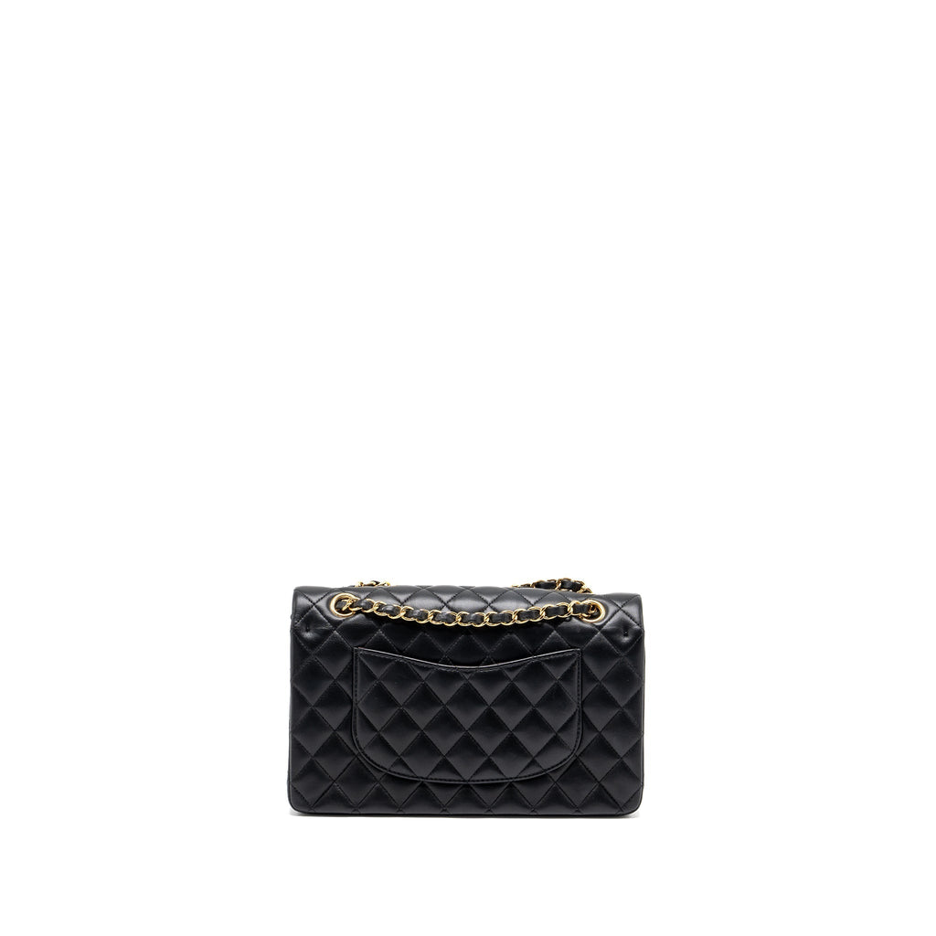 chanel-medium-classic-double-flap-bag-lambskin-black-ghw-5