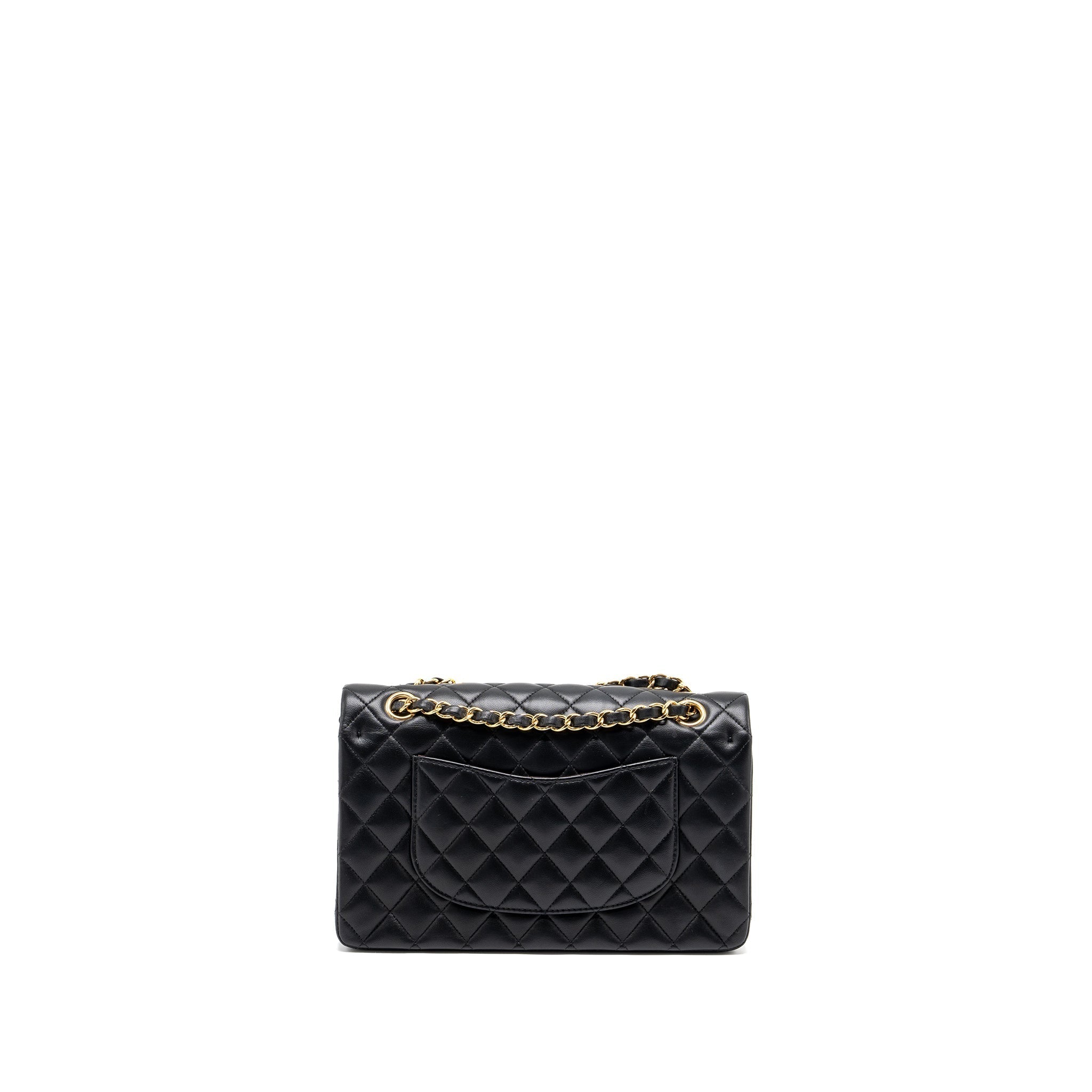chanel-medium-classic-double-flap-bag-lambskin-black-ghw-5