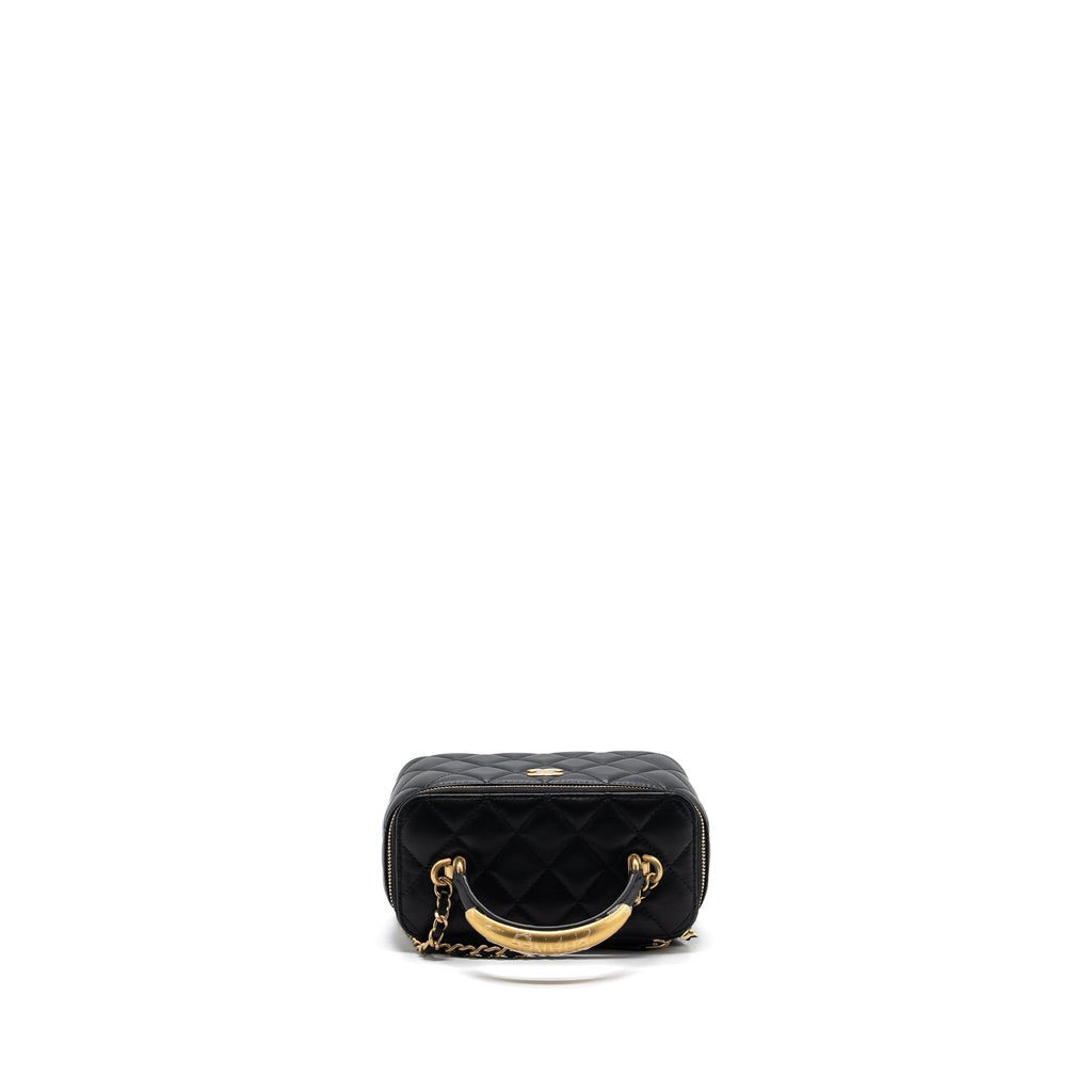 copy-of-chanel-top-handle-long-vanity-with-chain-lambskin-black-ghw-microchip