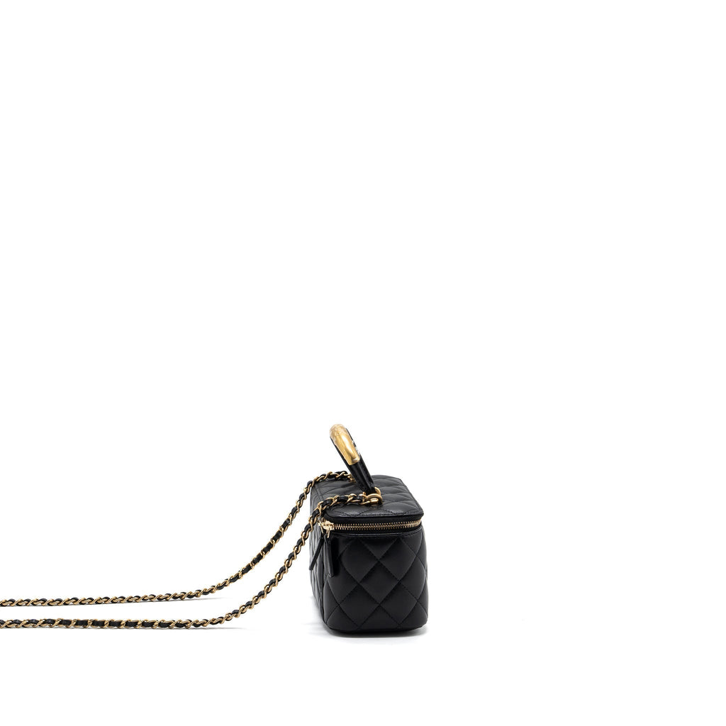 copy-of-chanel-top-handle-long-vanity-with-chain-lambskin-black-ghw-microchip