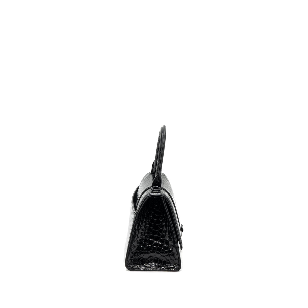 balenciaga-hourglass-s-croc-embossed-calfskin-so-black
