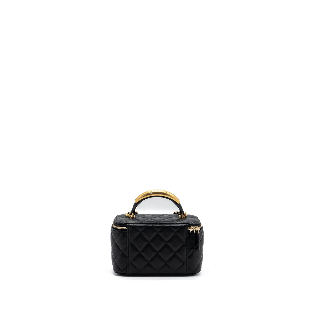 copy-of-chanel-top-handle-long-vanity-with-chain-lambskin-black-ghw-microchip