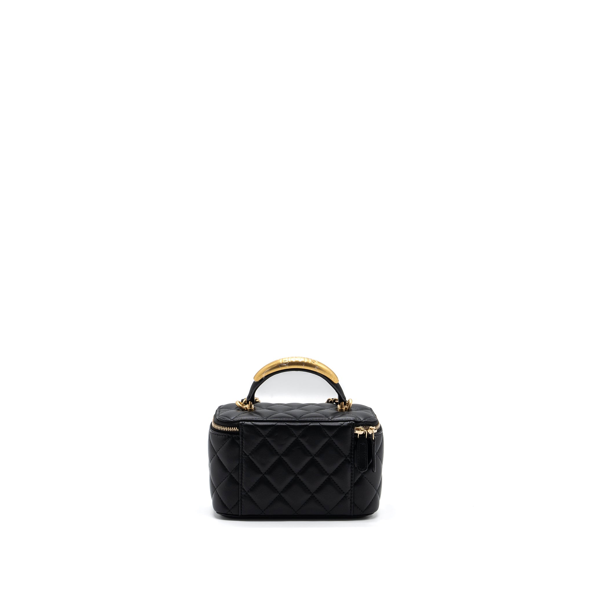 copy-of-chanel-top-handle-long-vanity-with-chain-lambskin-black-ghw-microchip