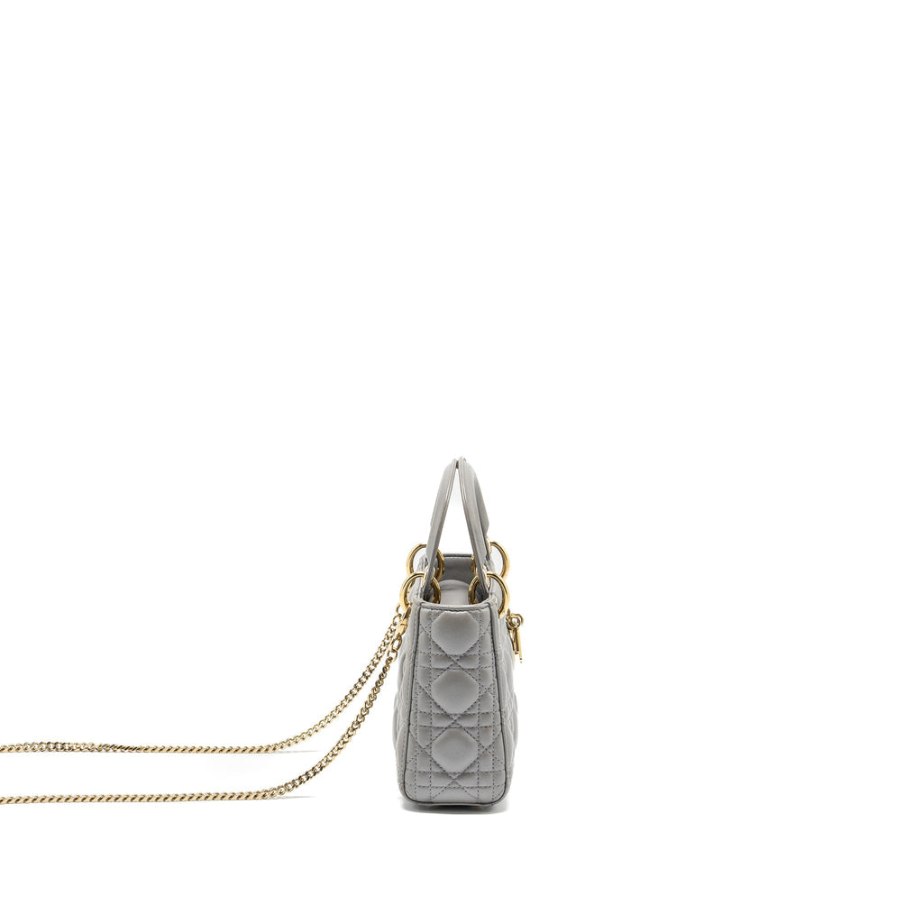 dior-mini-lady-dior-lambskin-grey-lghw-3