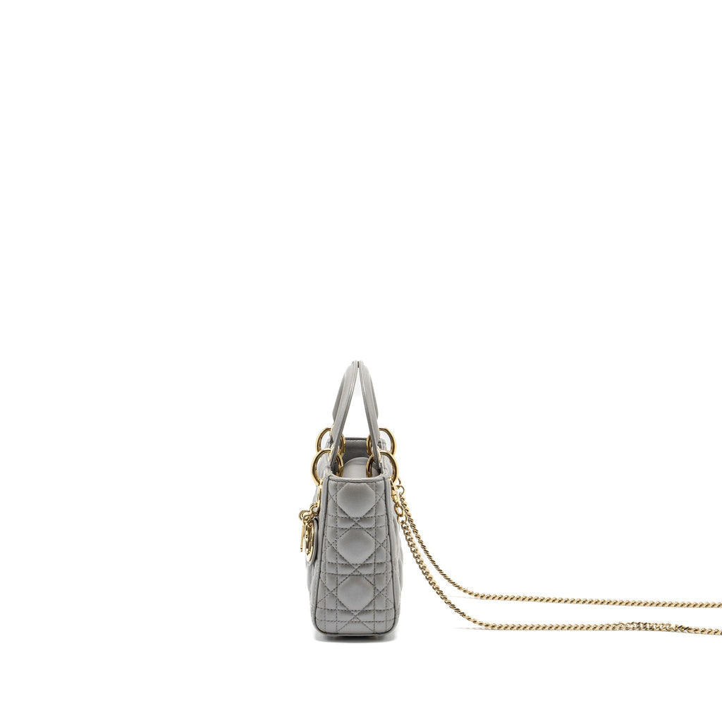 dior-mini-lady-dior-lambskin-grey-lghw-3