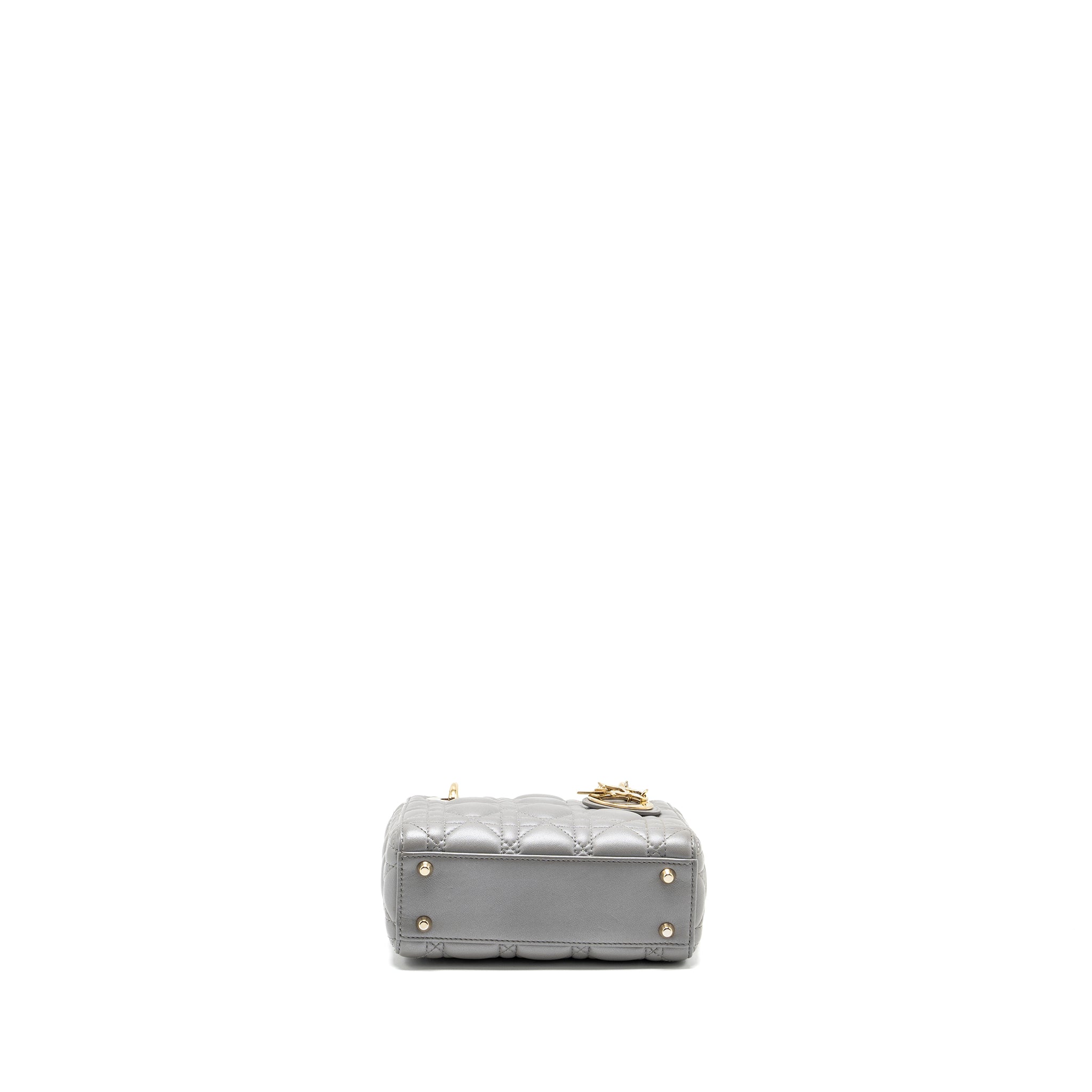 dior-mini-lady-dior-lambskin-grey-lghw-3