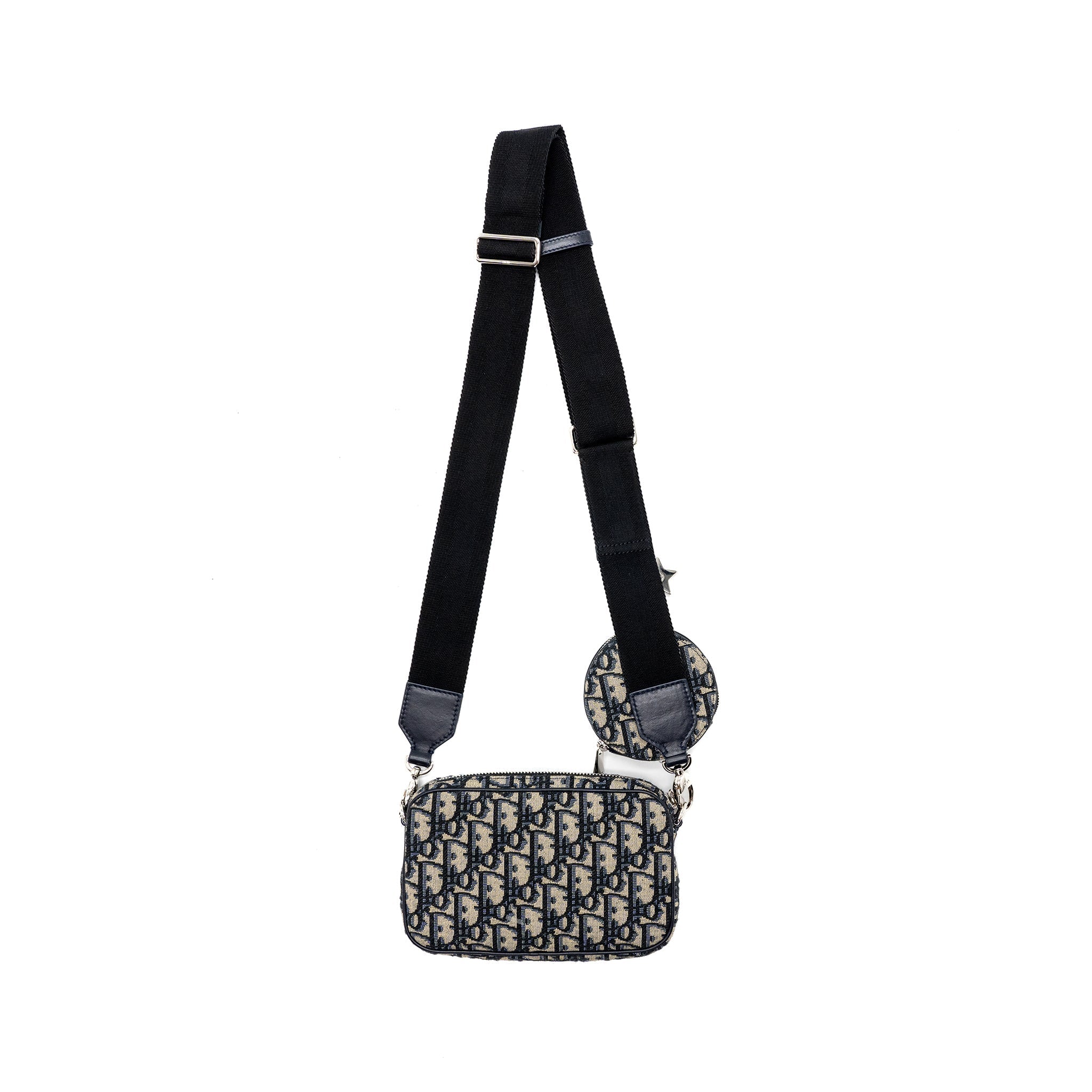 dior-3-in-1-mini-zipper-pouch-with-strap-blue-jacquard-shw