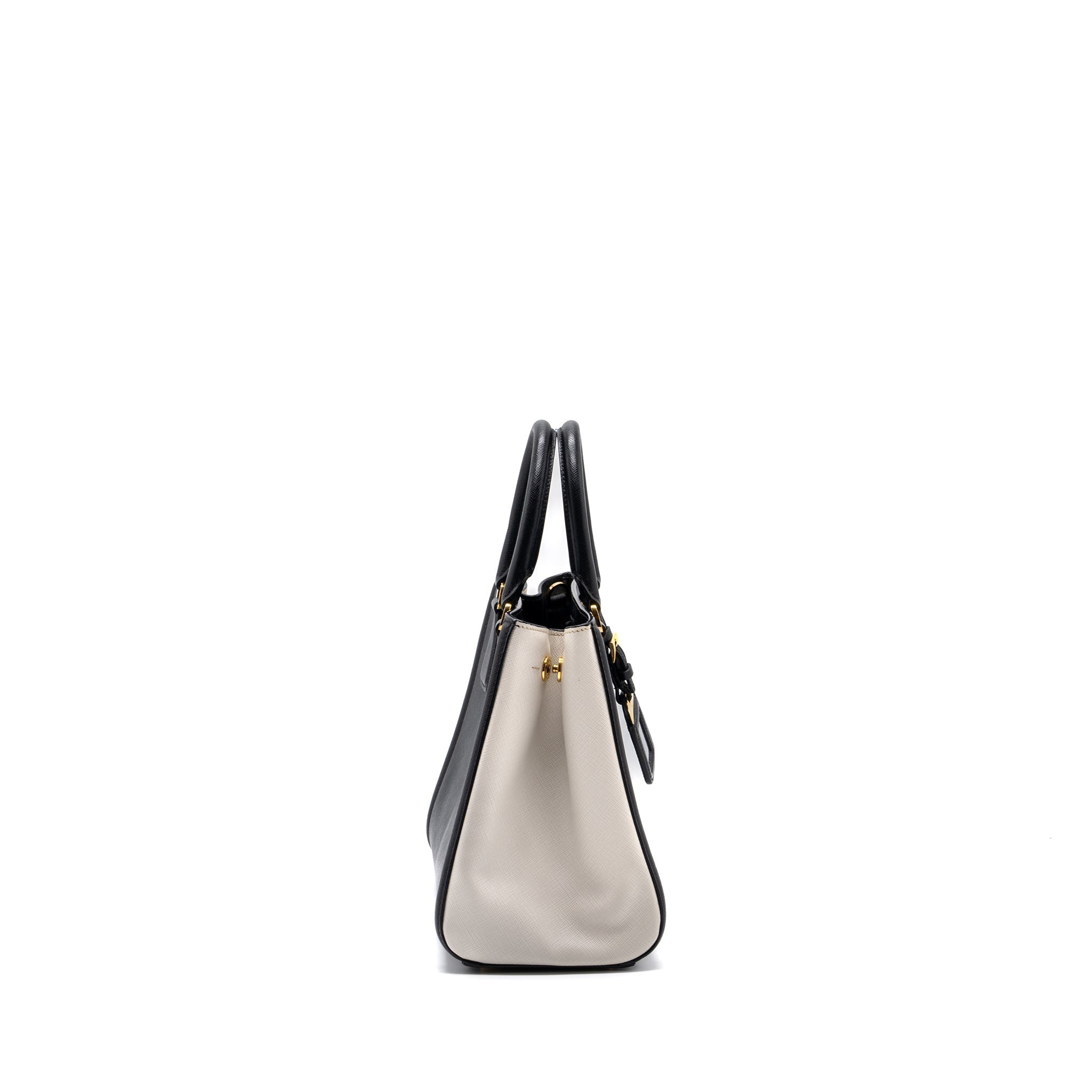 prada-tote-bag-saffiano-calfskin-leather-black-white-ghw