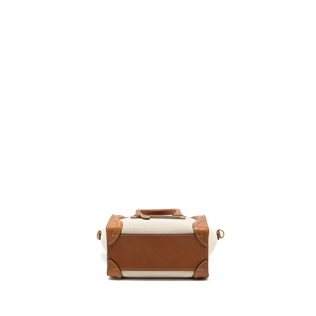 celine-nano-luggage-bag-canvas-leather-tan-white-ghw