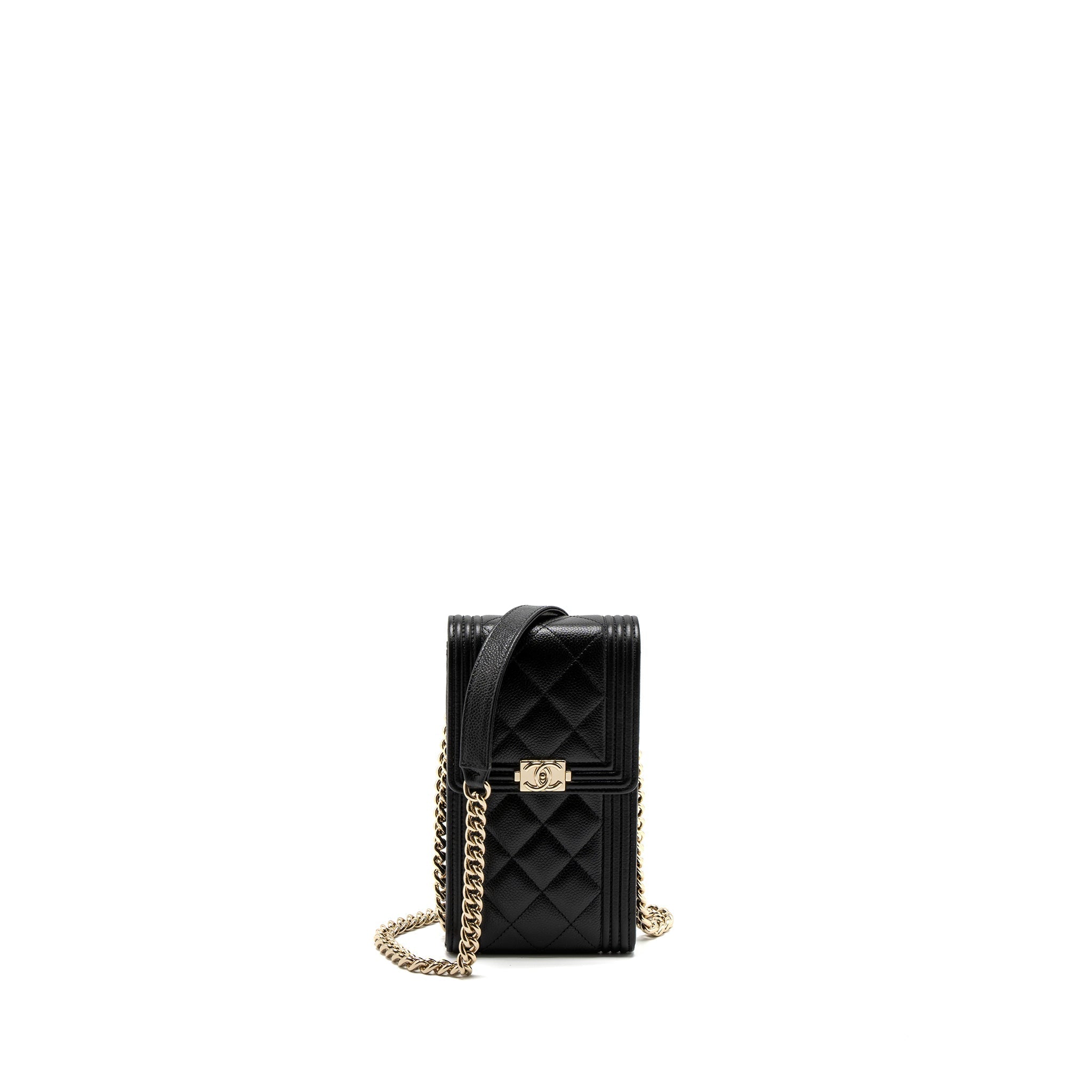 chanel-vertical-phone-pouch-caviar-black-lghw