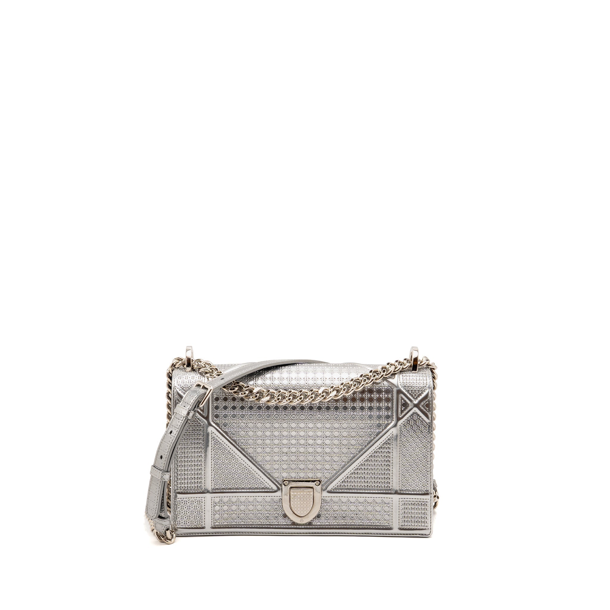 dior-diorama-flap-bag-patent-micro-cannage-leather-metallic-silver-shw