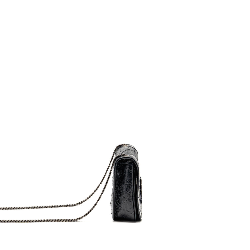 saint-laurent-ysl-niki-chain-wallet-crinkled-calfskin-black-shw