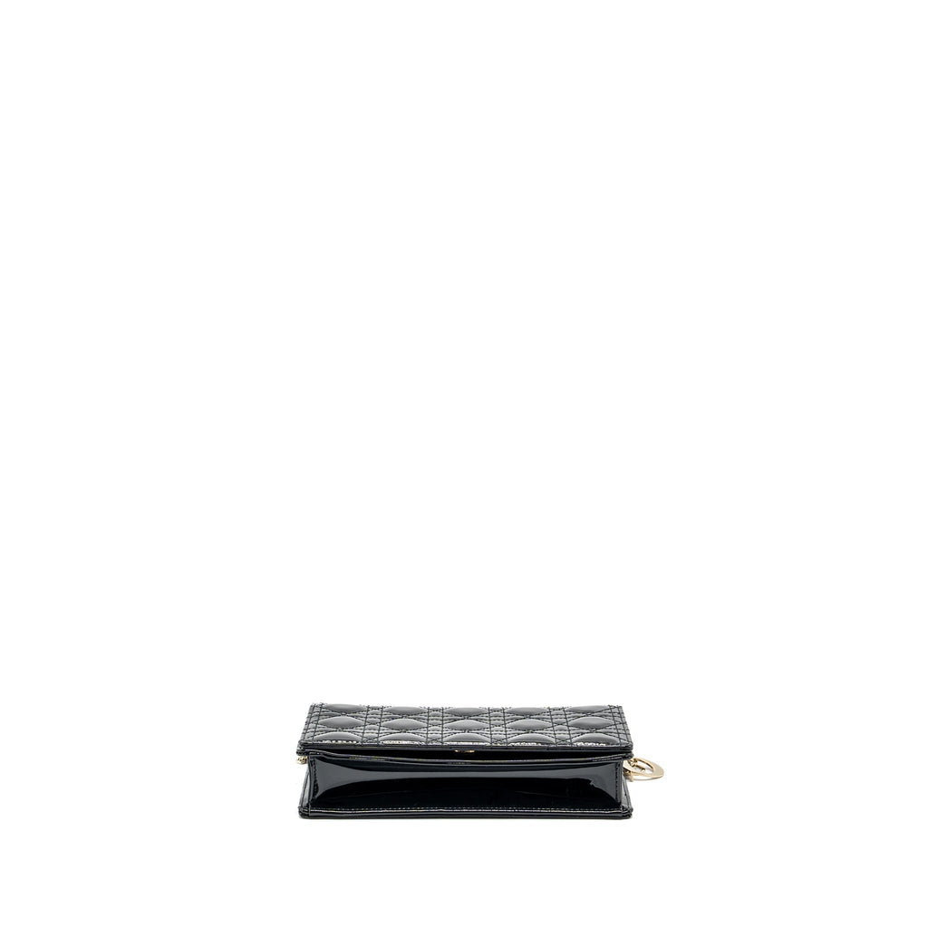 dior-lady-dior-pouch-wallet-on-chain-patent-black-lghw