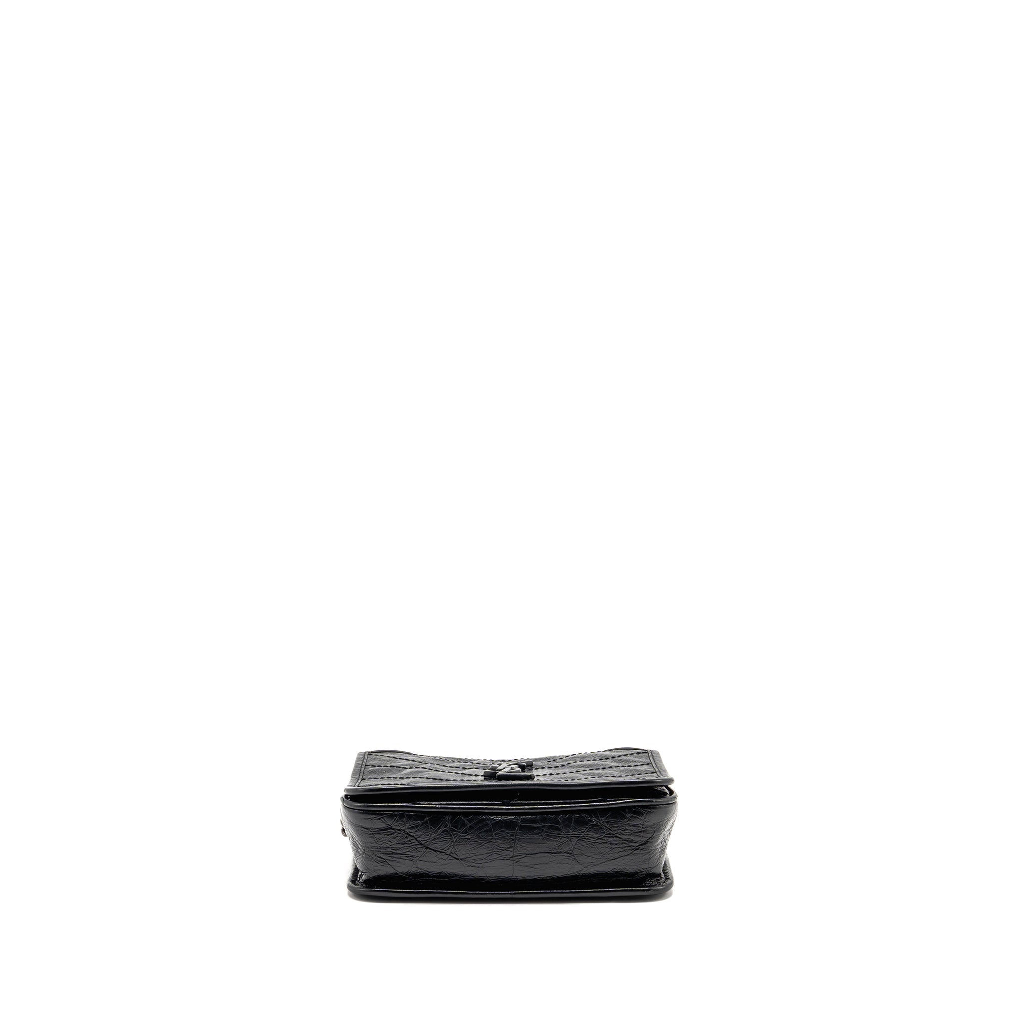 saint-laurent-ysl-niki-chain-wallet-crinkled-calfskin-black-shw