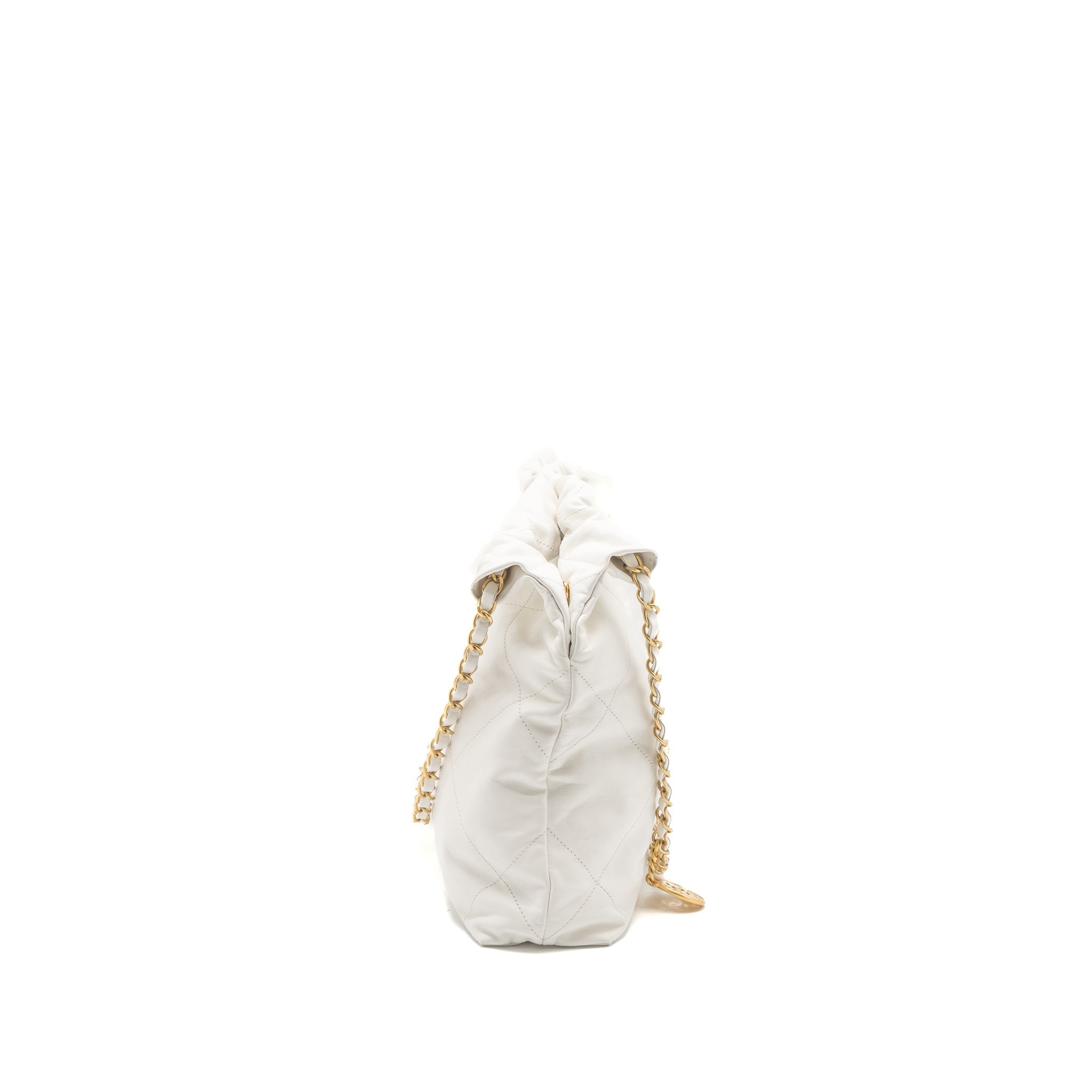 chanel-small-22-bag-gold-letter-shiny-calfskin-white-brushed-ghw-microchip