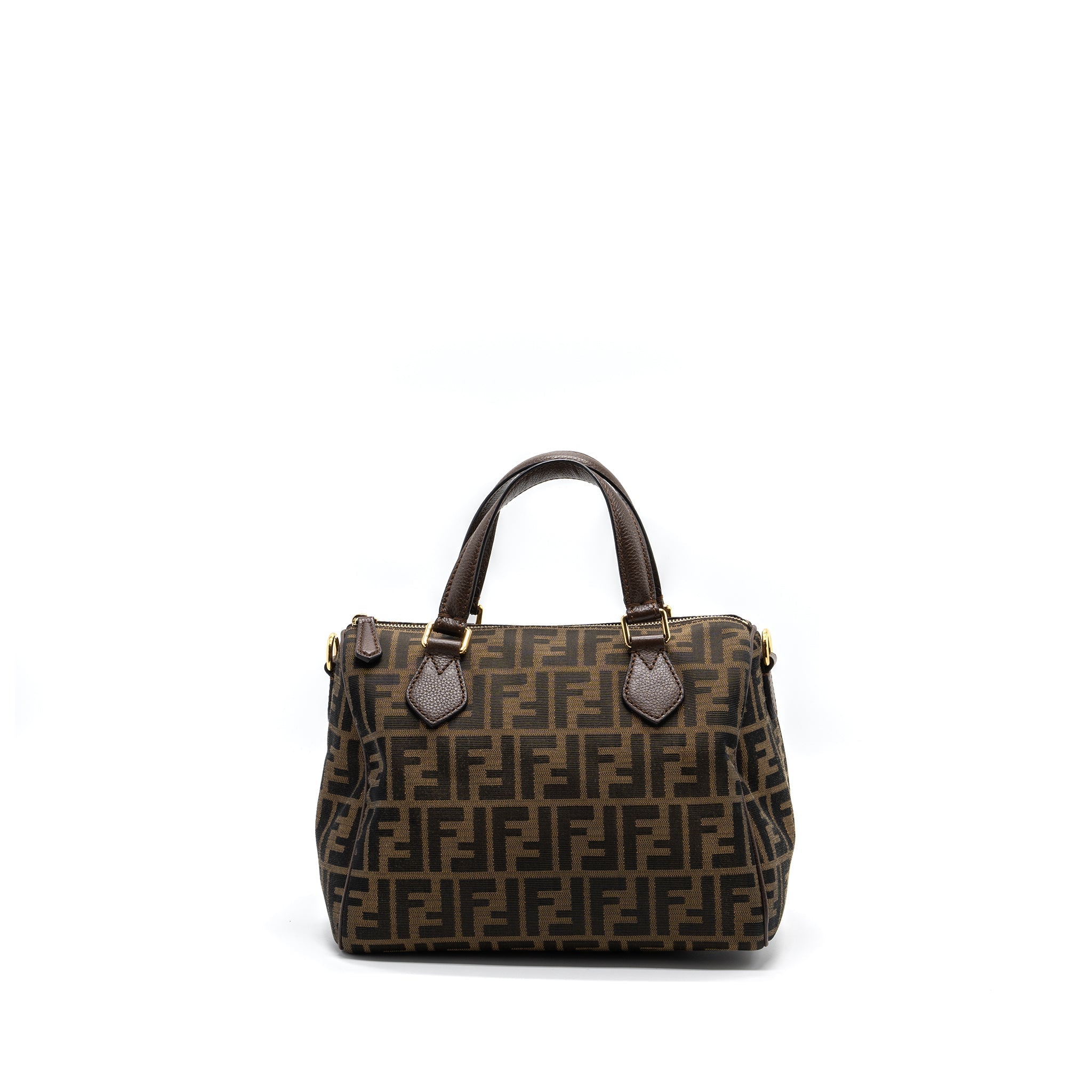 fendi-boston-bag-ff-jacquard-fabric-brown-ghw
