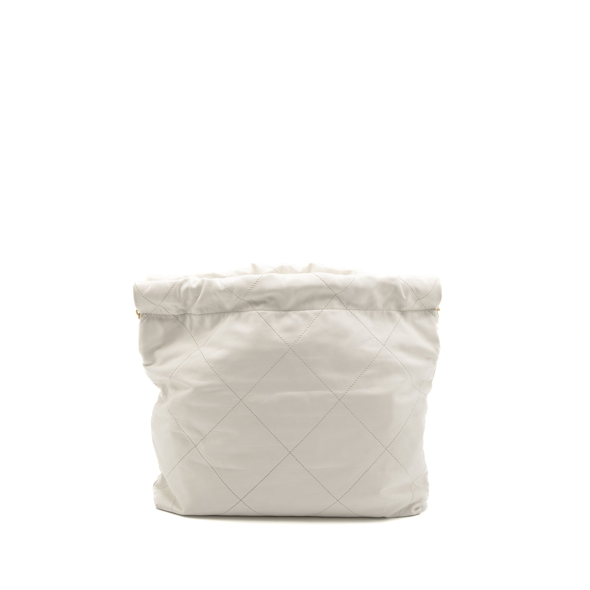 chanel-small-22-bag-gold-letter-shiny-calfskin-white-brushed-ghw-microchip