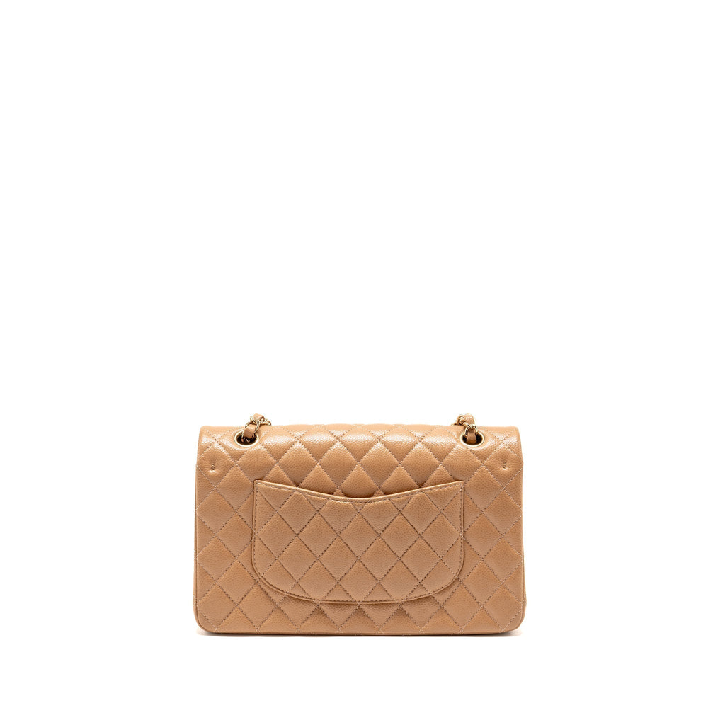 chanel-medium-classic-double-flap-bag-caviar-dark-beige-lghw