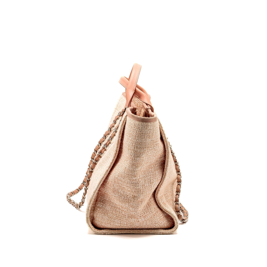 chanel-deauville-tote-bag-canvas-leather-pink-shw