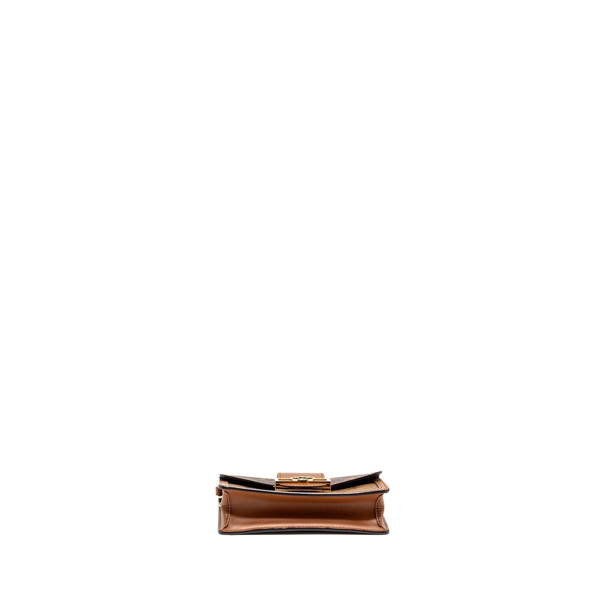 louis-vuitton-dauphine-chain-wallet-monogram-reverse-canvas-ghw
