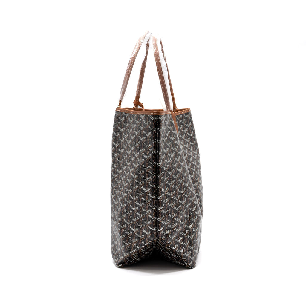 goyard-saint-louis-gm-tote-bag-canvas-leather-black-tan-shw