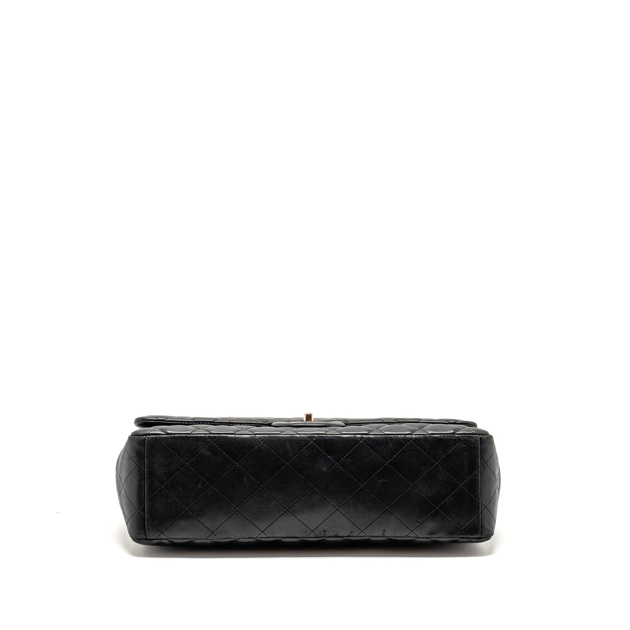 chanel-maxi-classic-single-flap-bag-lambskin-black-shw-copy