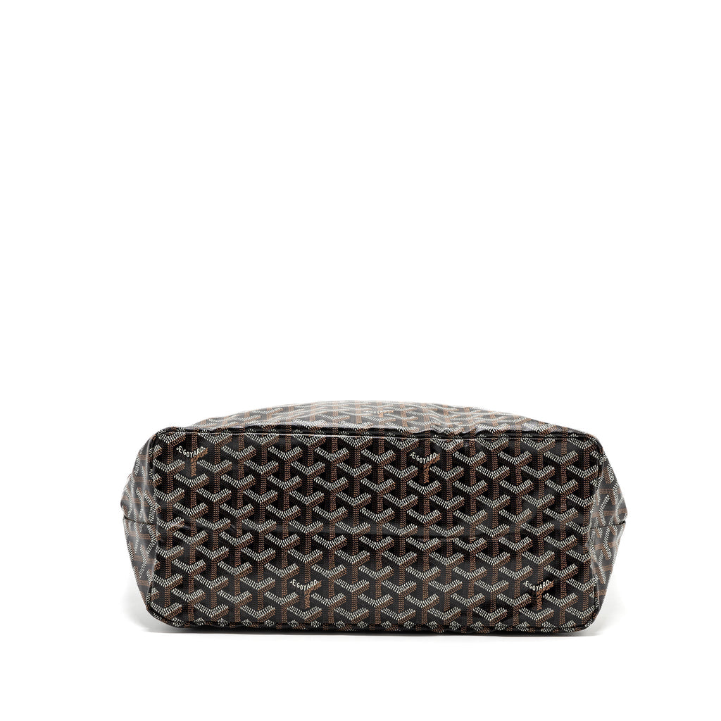 goyard-saint-louis-pm-tote-canvas-black-brown-shw