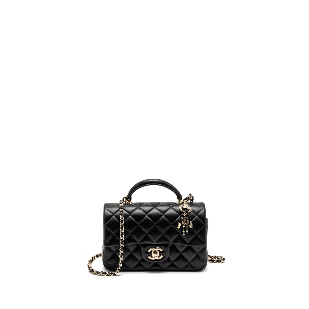 chanel-top-handle-mini-rectangular-flap-bag-with-lion-charm-lambskin-black-lghw-microchip