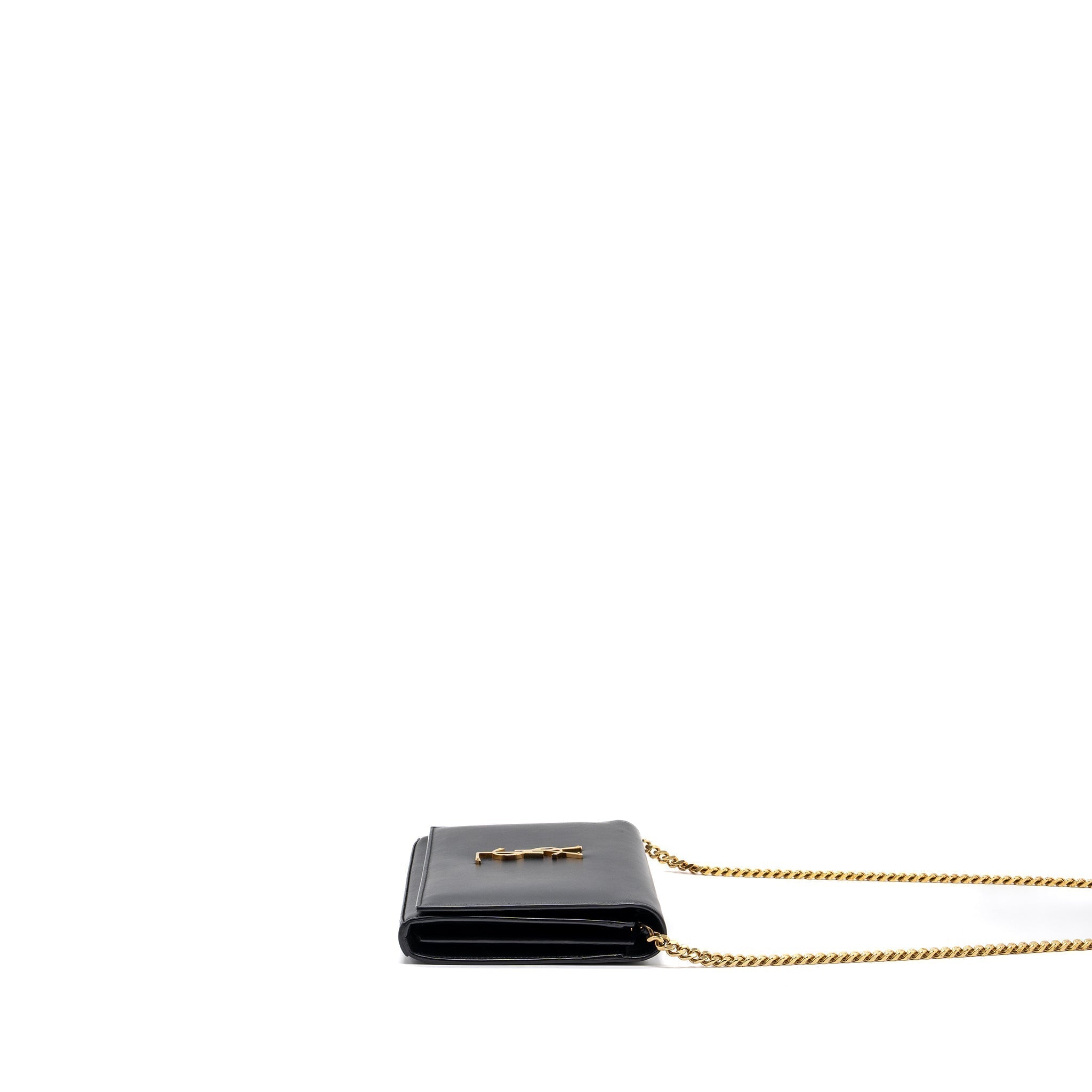 saint-laurent-flap-chain-bag-lambskin-black-ghw