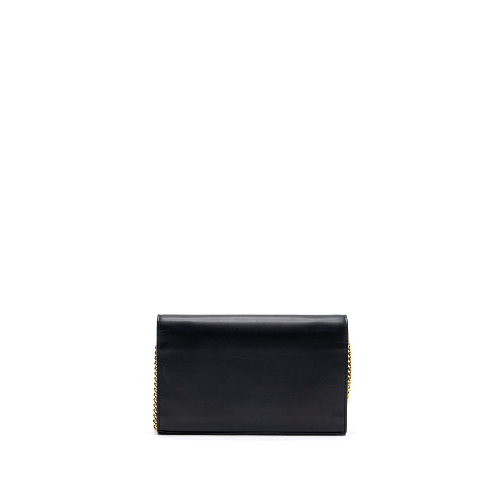saint-laurent-flap-chain-bag-lambskin-black-ghw