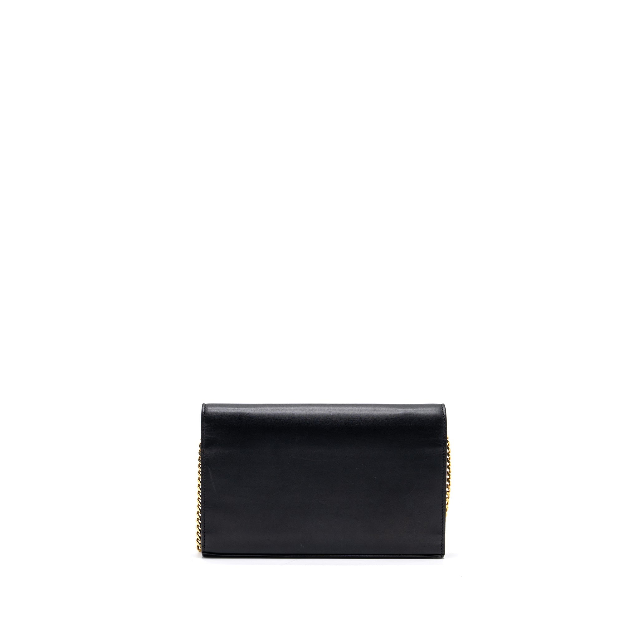 saint-laurent-flap-chain-bag-lambskin-black-ghw