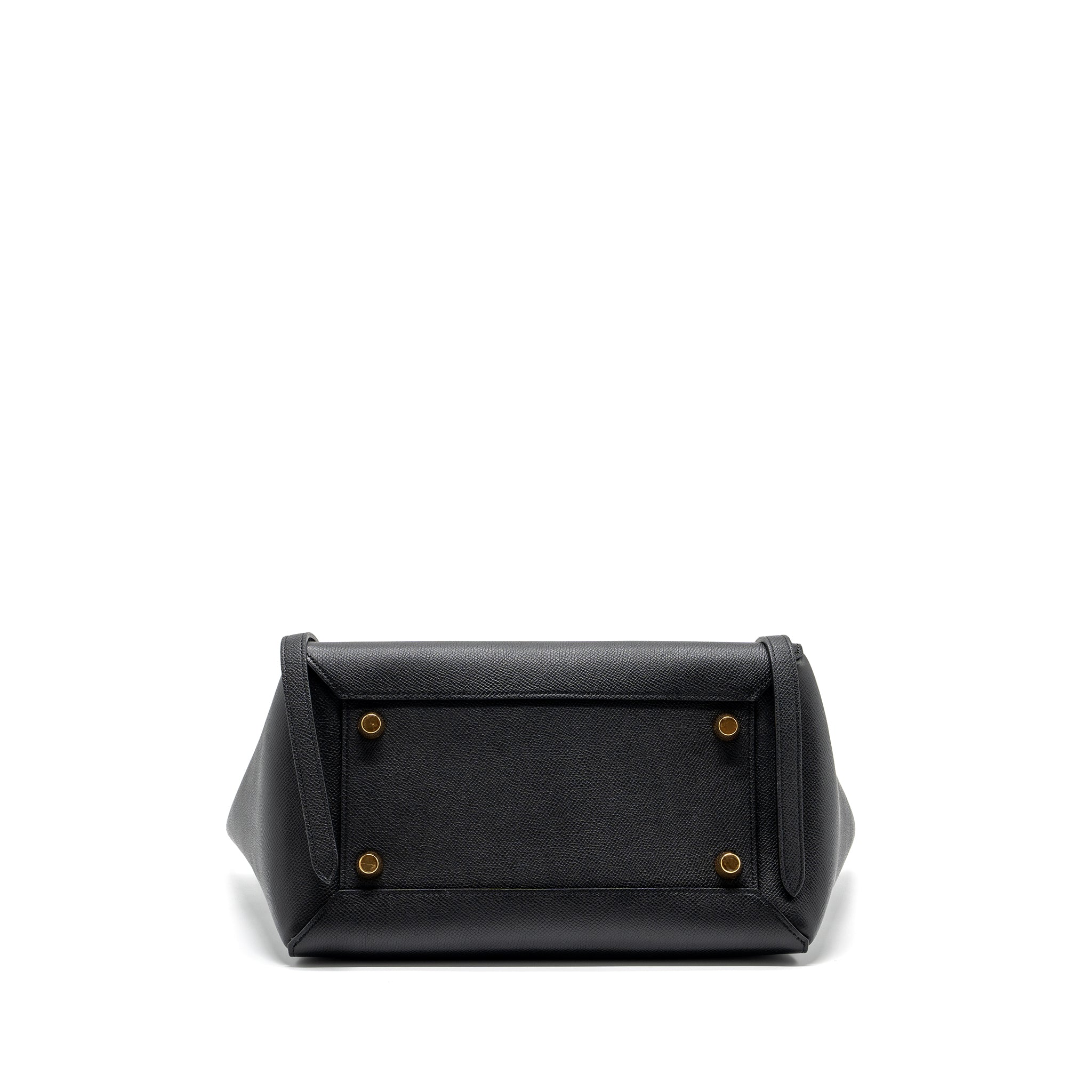 celine-mini-belt-bag-grained-calfskin-black-ghw-4