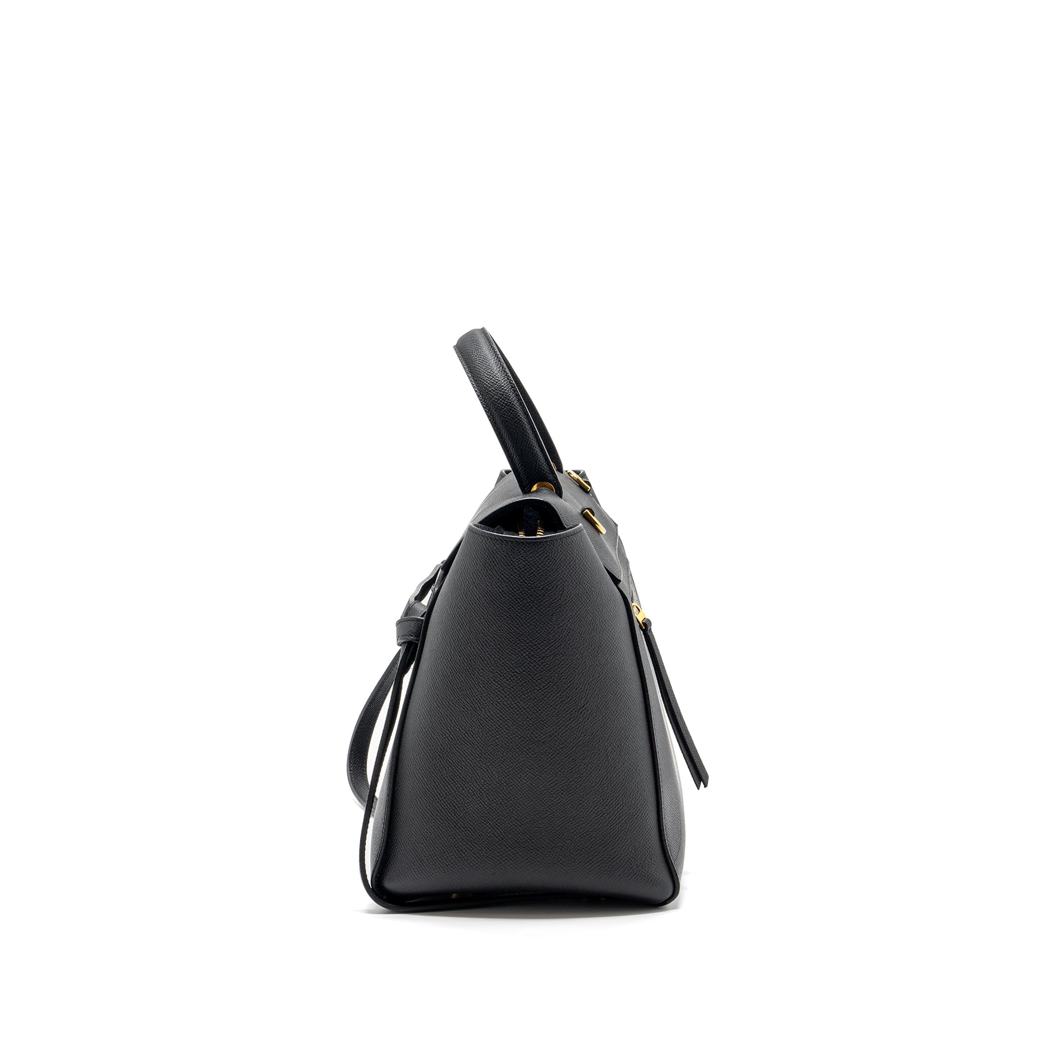 celine-mini-belt-bag-grained-calfskin-black-ghw-4