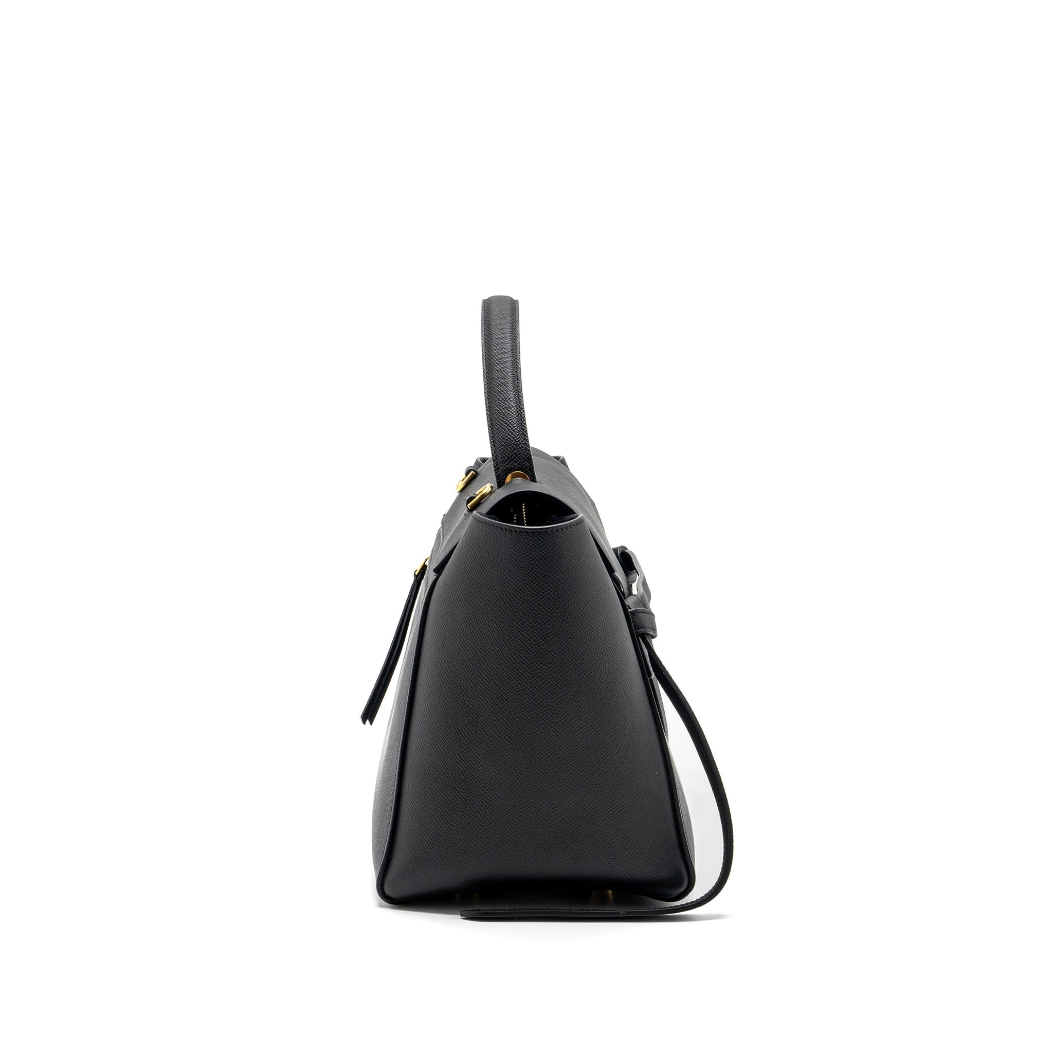 celine-mini-belt-bag-grained-calfskin-black-ghw-4