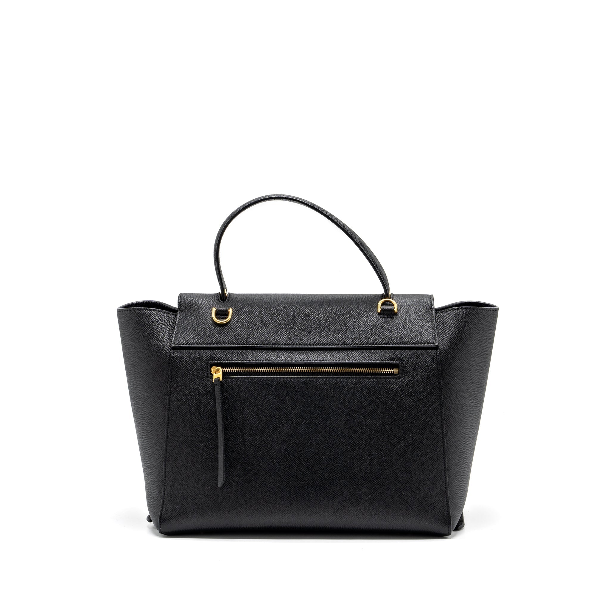 celine-mini-belt-bag-grained-calfskin-black-ghw-4
