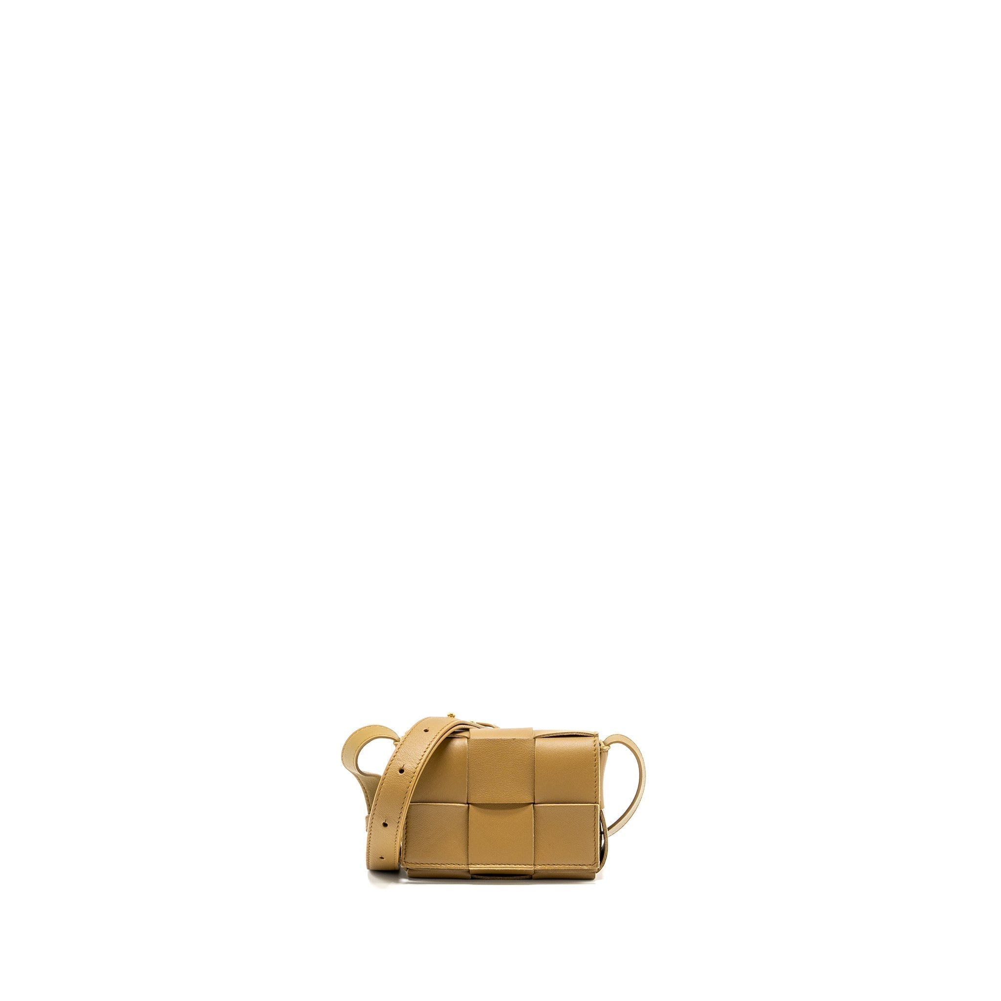 bottega-veneta-mini-cassette-crossbody-bag-lambskin-brown-ghw-1