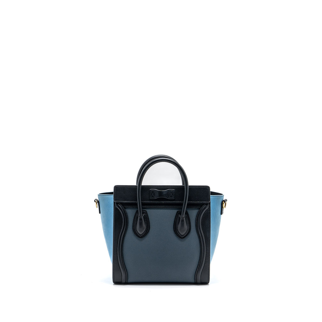 celine-nano-luggage-bag-multi-colour-blue-dark-blue-black-ghw