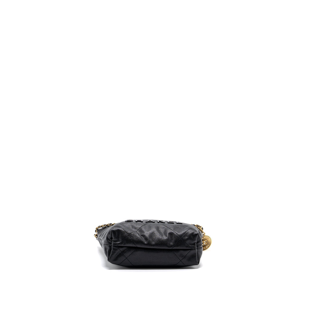 chanel-mini-22-bag-caviar-black-ghw-microchip