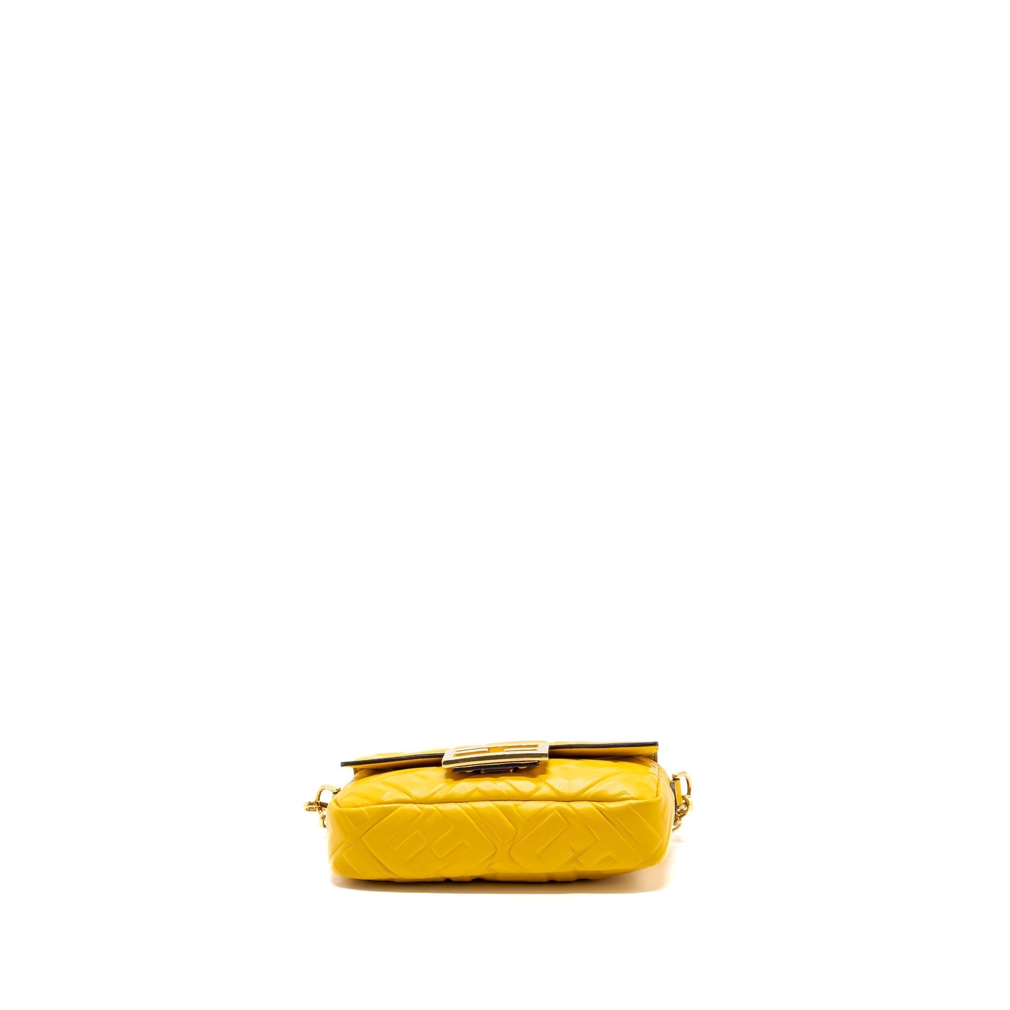 fendi-mini-baguette-bag-nappa-lambskin-yellow-ghw